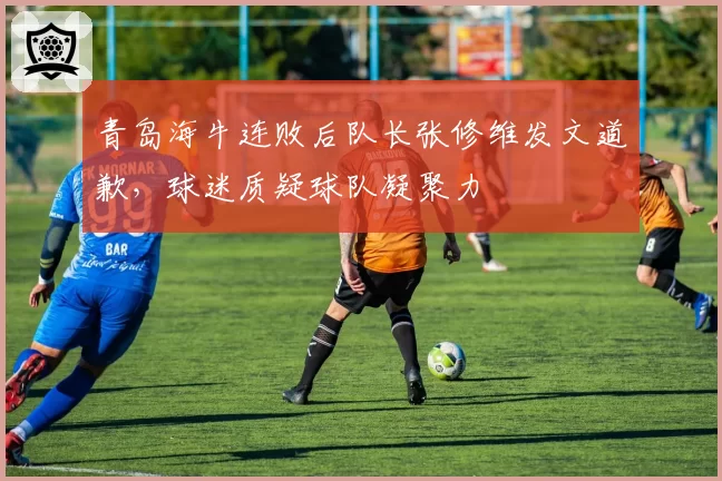 青岛海牛连败后队长张修维发文道歉，球迷质疑球队凝聚力